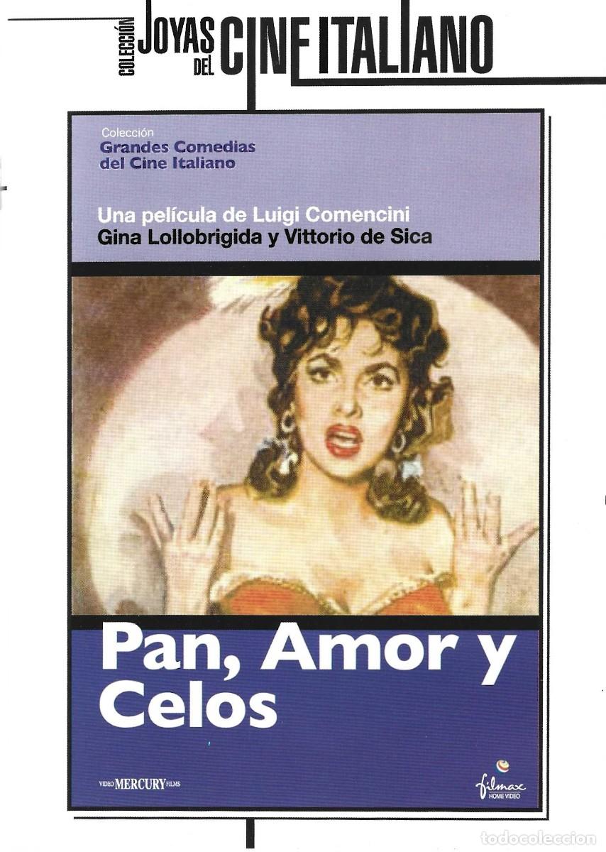 Cine: PAN,AMOR Y CELOS GINA LOLLOBRIGIDA & VITTORIO DE SICA