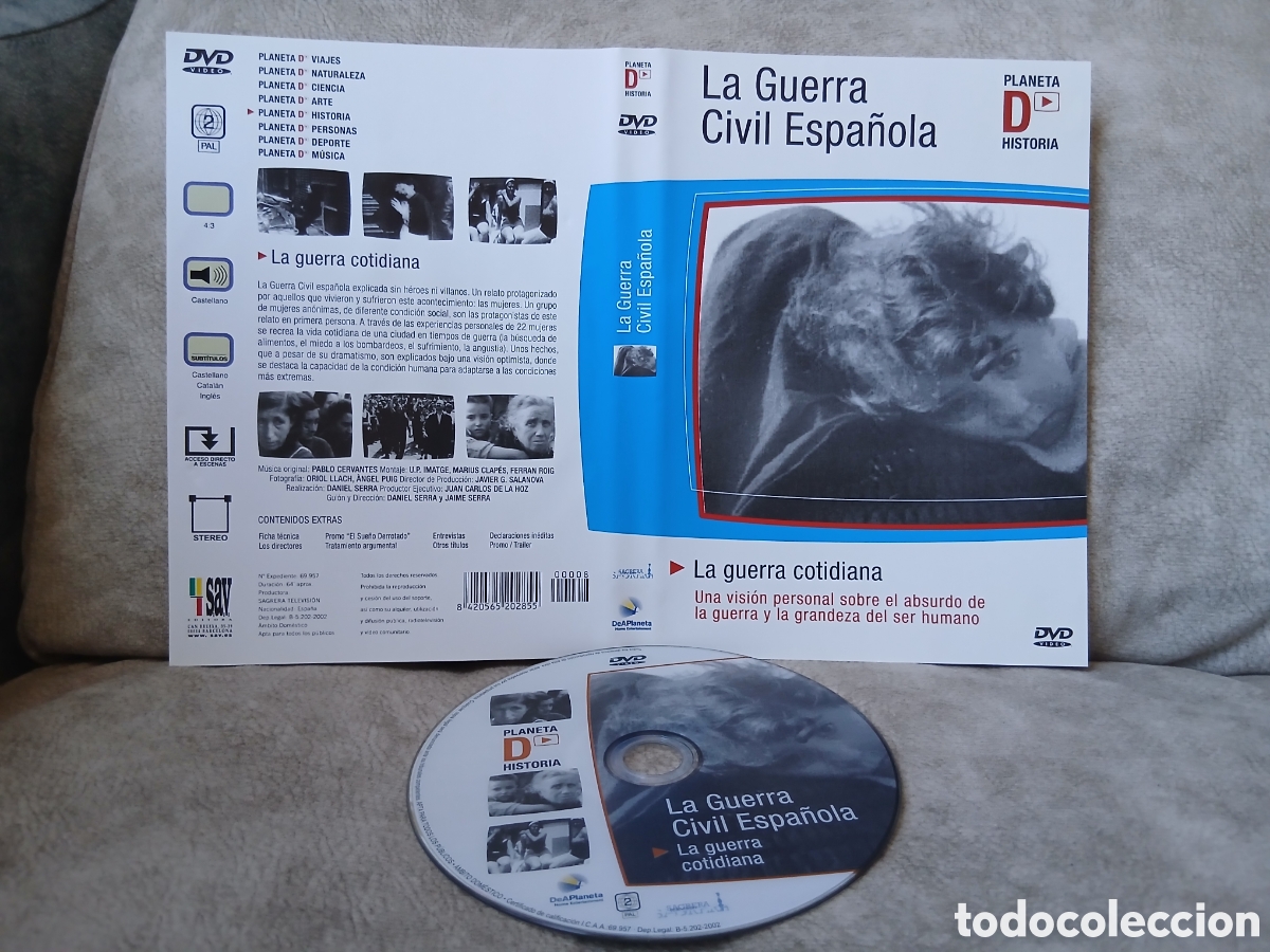Cine: Dvd La Guerra Civil Espa&ntilde;ola -La Guerra Cotidiana-