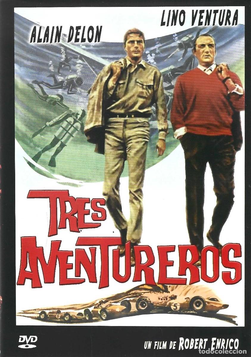 Cine: TRES AVENTUREROS ALAIN DELON & LINO VENTURA