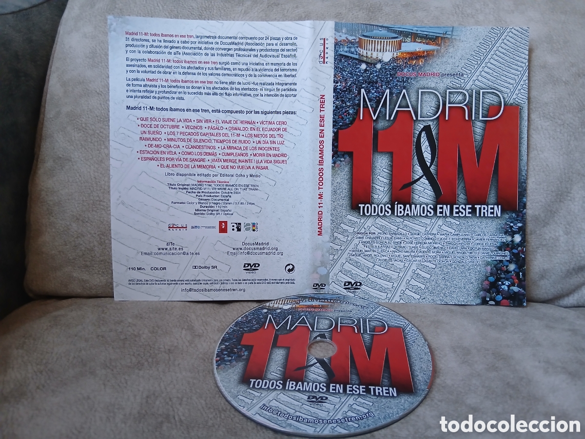 Cine: Dvd Madrid 11 M, todos &iacute;bamos en el tren