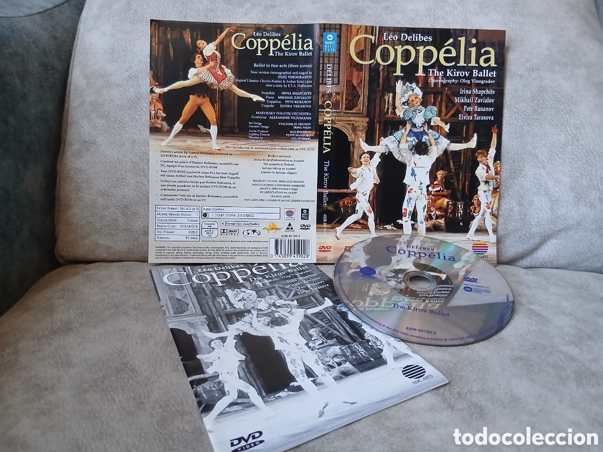 Cine: Dvd Los Delibes Copp&eacute;lia