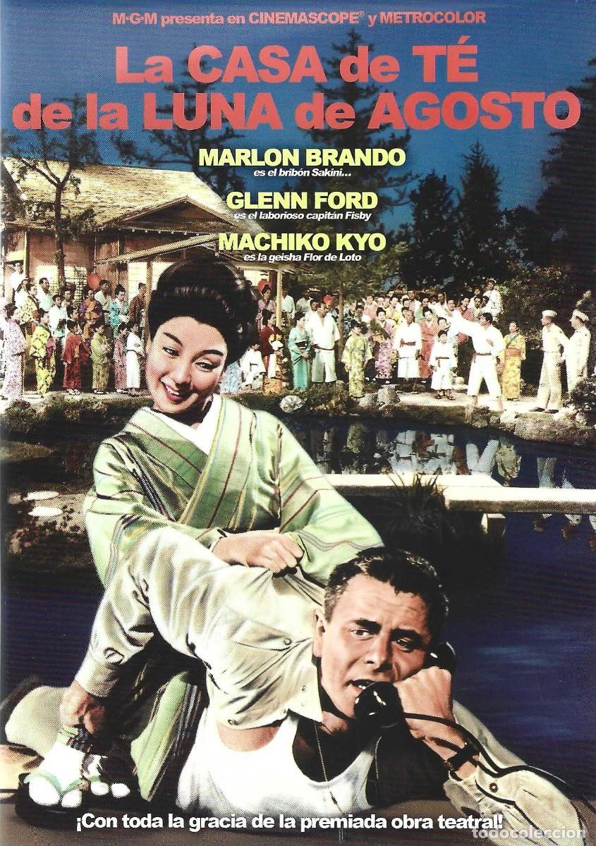 Cine: LA CASA DE T&Eacute; DE LA LUNA DE AGOSTO MARLON BRANDO & GLENN FORD
