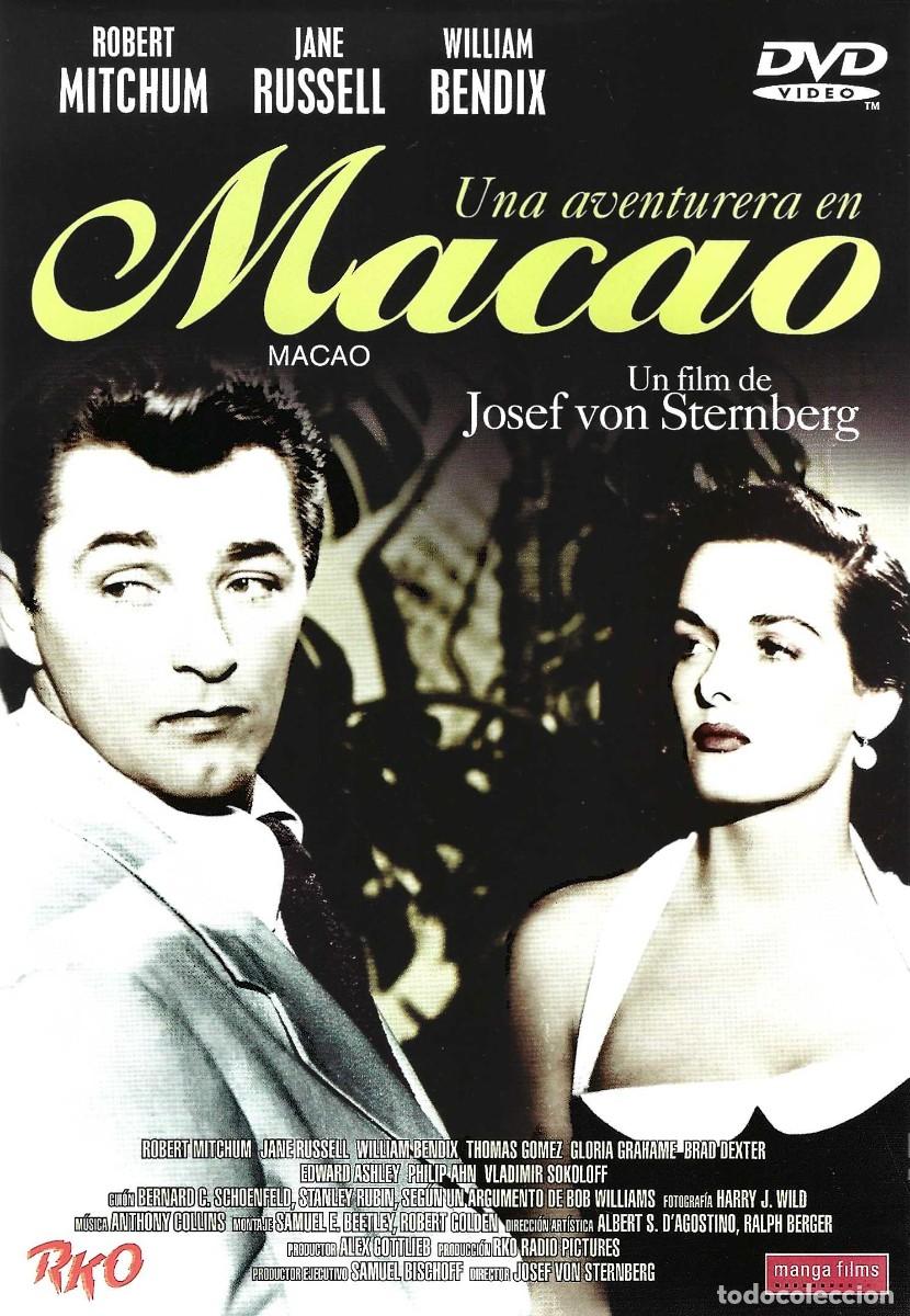 Cine: UNA AVENTURERA EN MACAO ROBERT MITCHUM