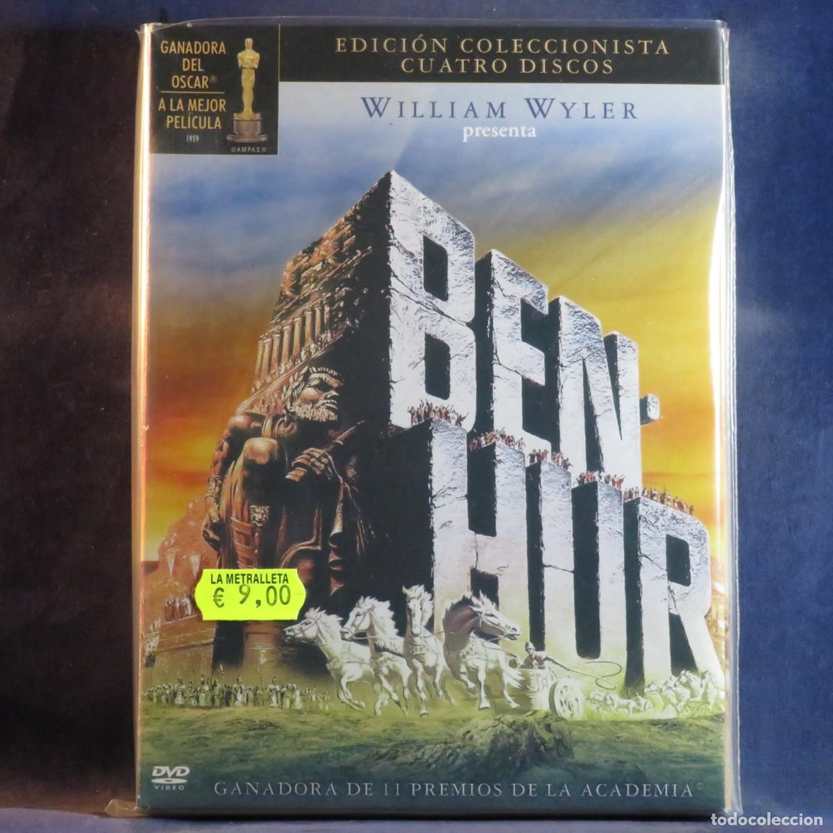 Cine: BEN-HUR, EDICI&Oacute;N COLECCIONISTA - 4 DVD