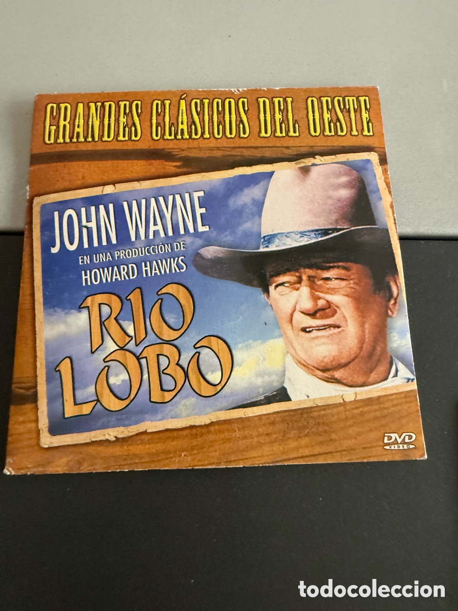Cine: DVD. R&Iacute;O LOBO. Caja Cart&oacute;n