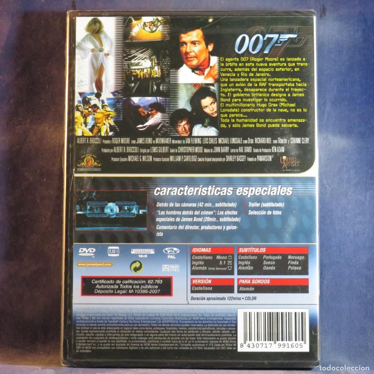 Cine: MOONRAKER - DVD ---- - Foto 2