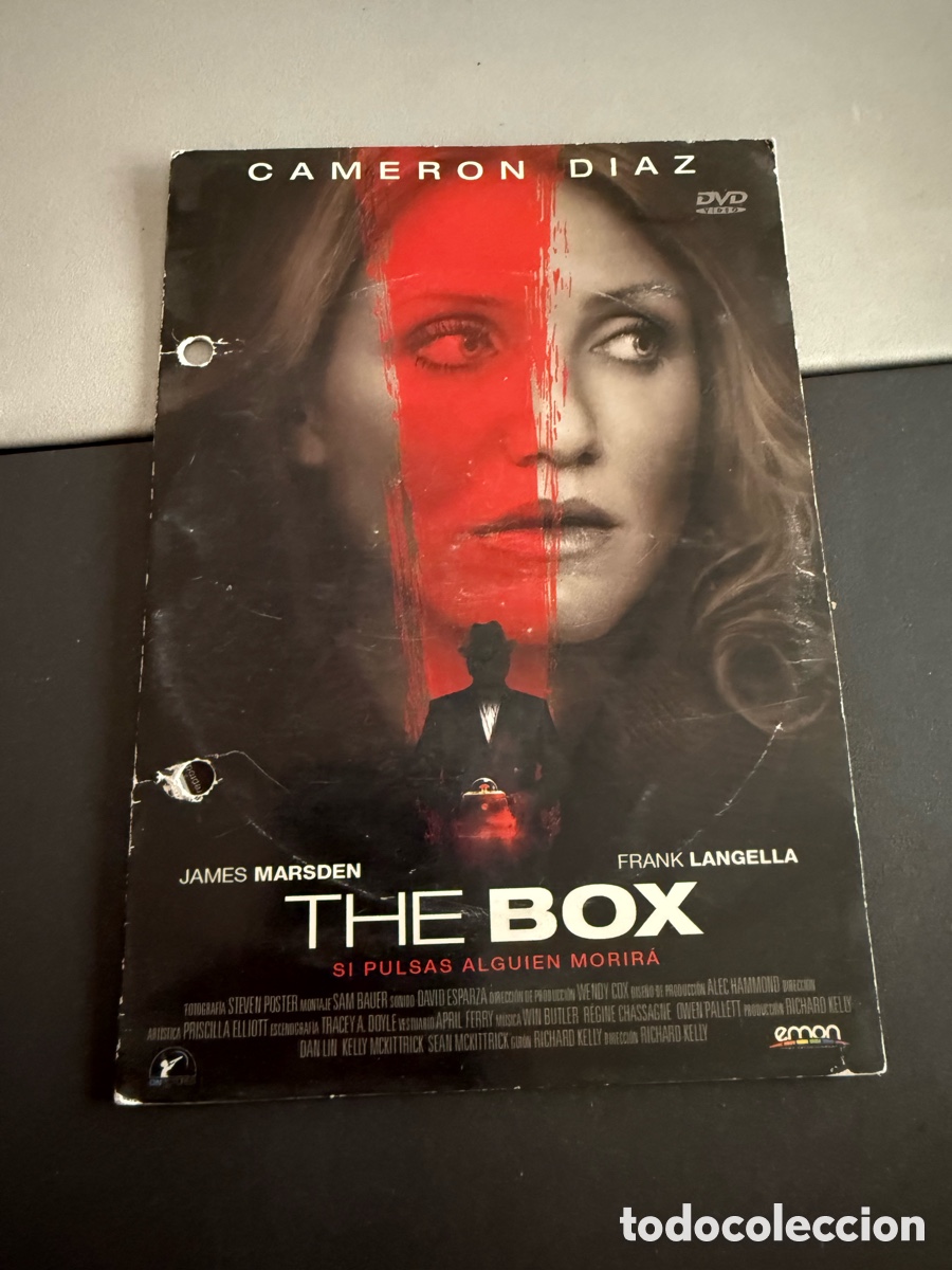 Cine: DVD. THE BOX. Caja Cart&oacute;n