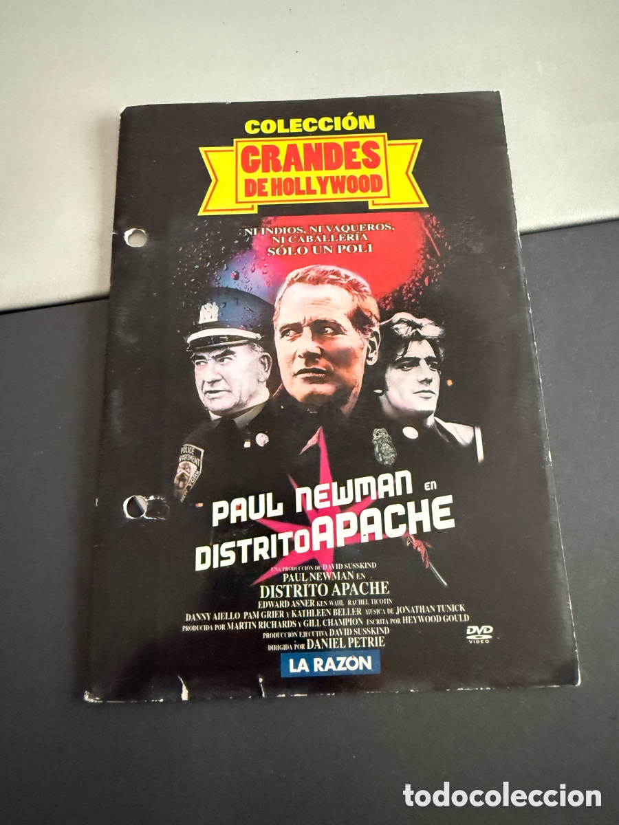 Cine: DVD. DISTRITO APACHE. Caja Cart&oacute;n