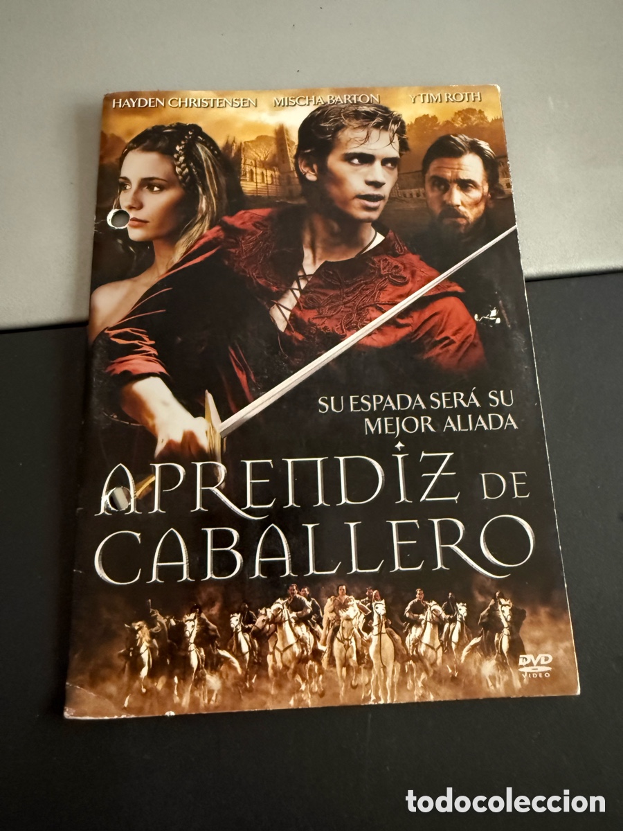 Cine: DVD. APRENDIZ DE CABALLERO. Caja Cart&oacute;n