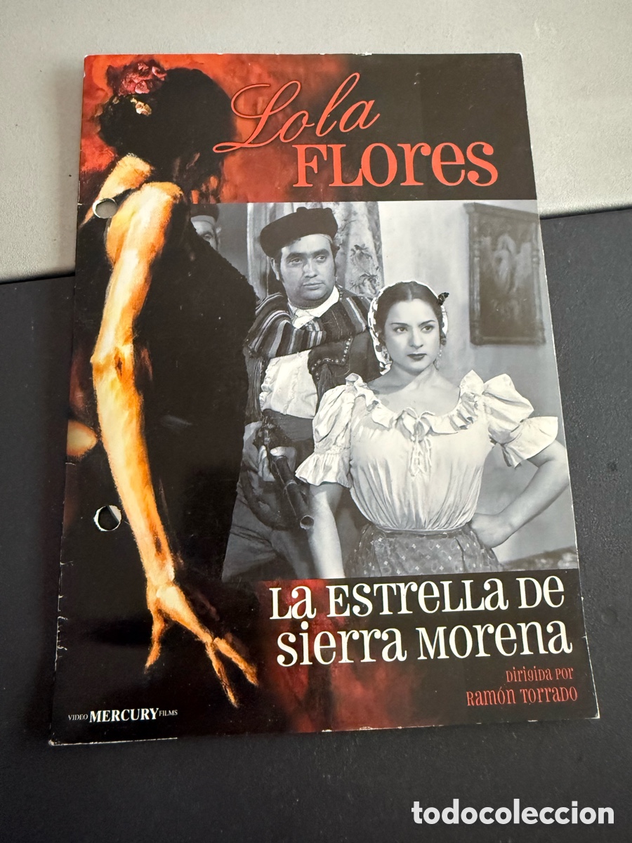 Cine: DVD. LA ESTRELLA DE SIERRA MORENA.( Lola Flores ). Caja Cart&oacute;n