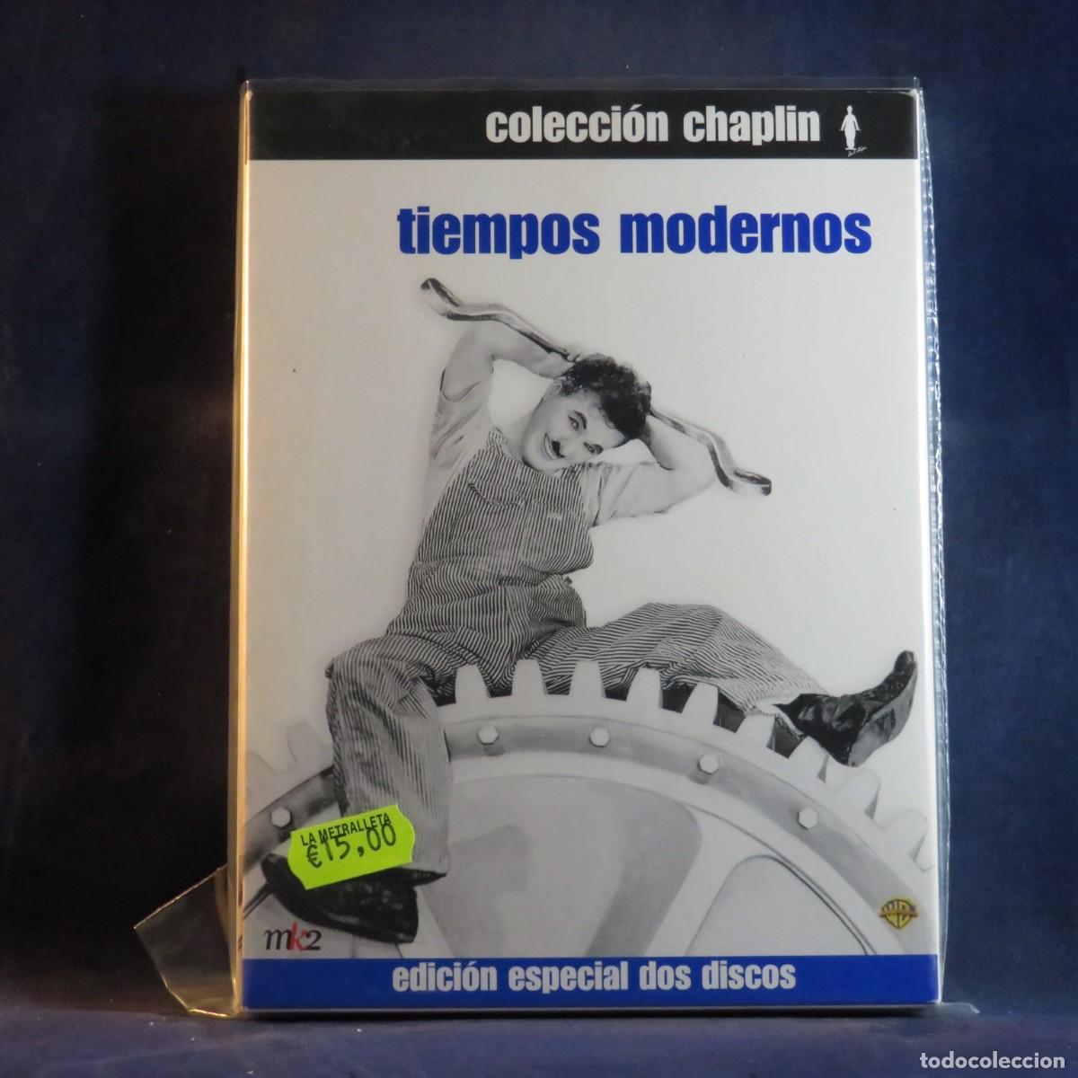 Cine: COLECCI&Oacute;N CHAPLIN: TIEMPOS MODERNOS - 2 DVD