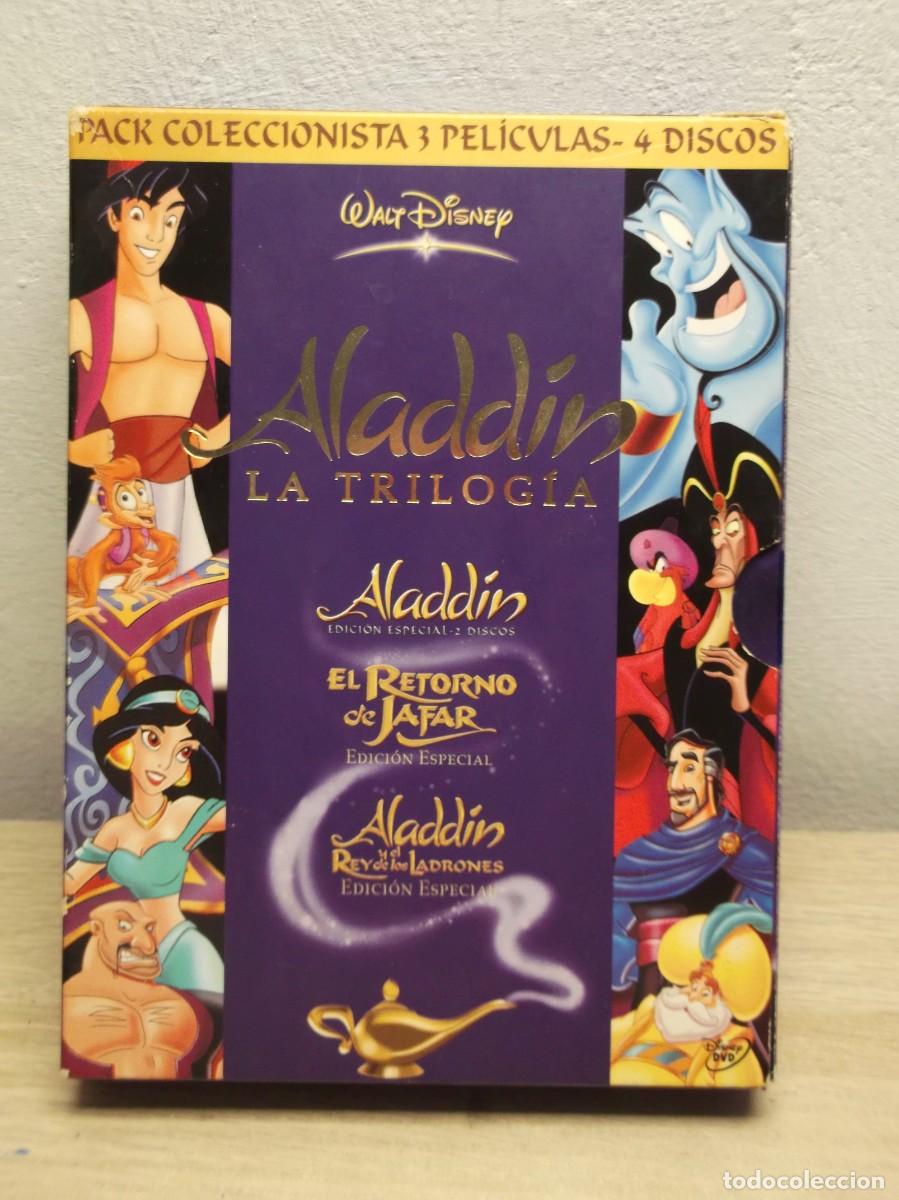 Cine: Aladdin: La Trilogia - Pack Disney 4 DVD