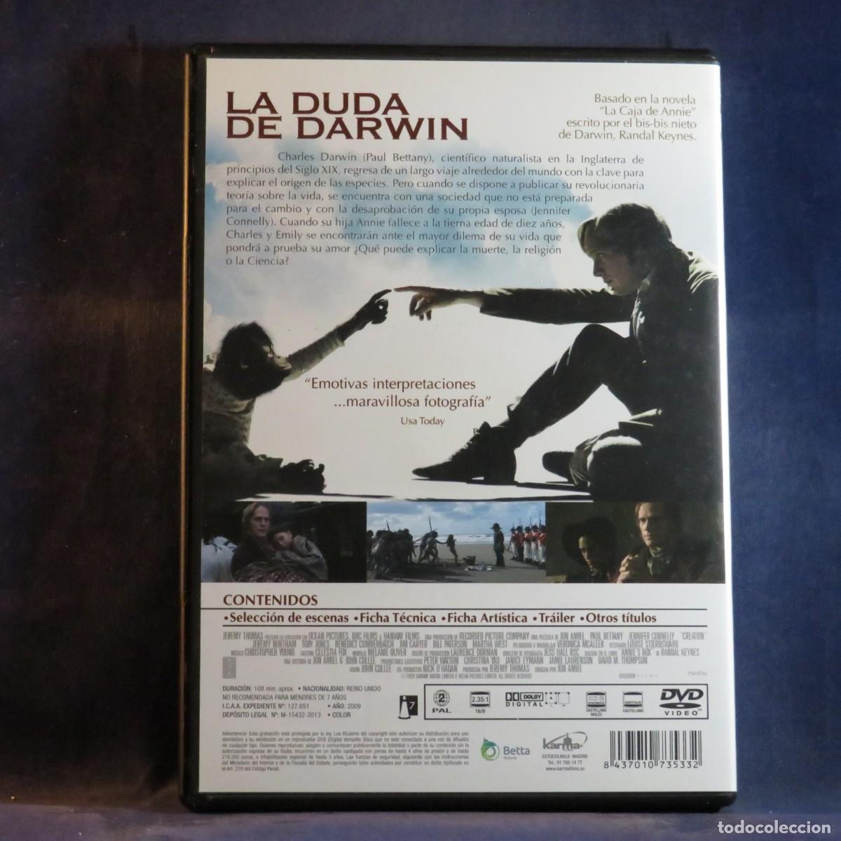Cine: LA DUDA DE DARWIN - DVD - Foto 2