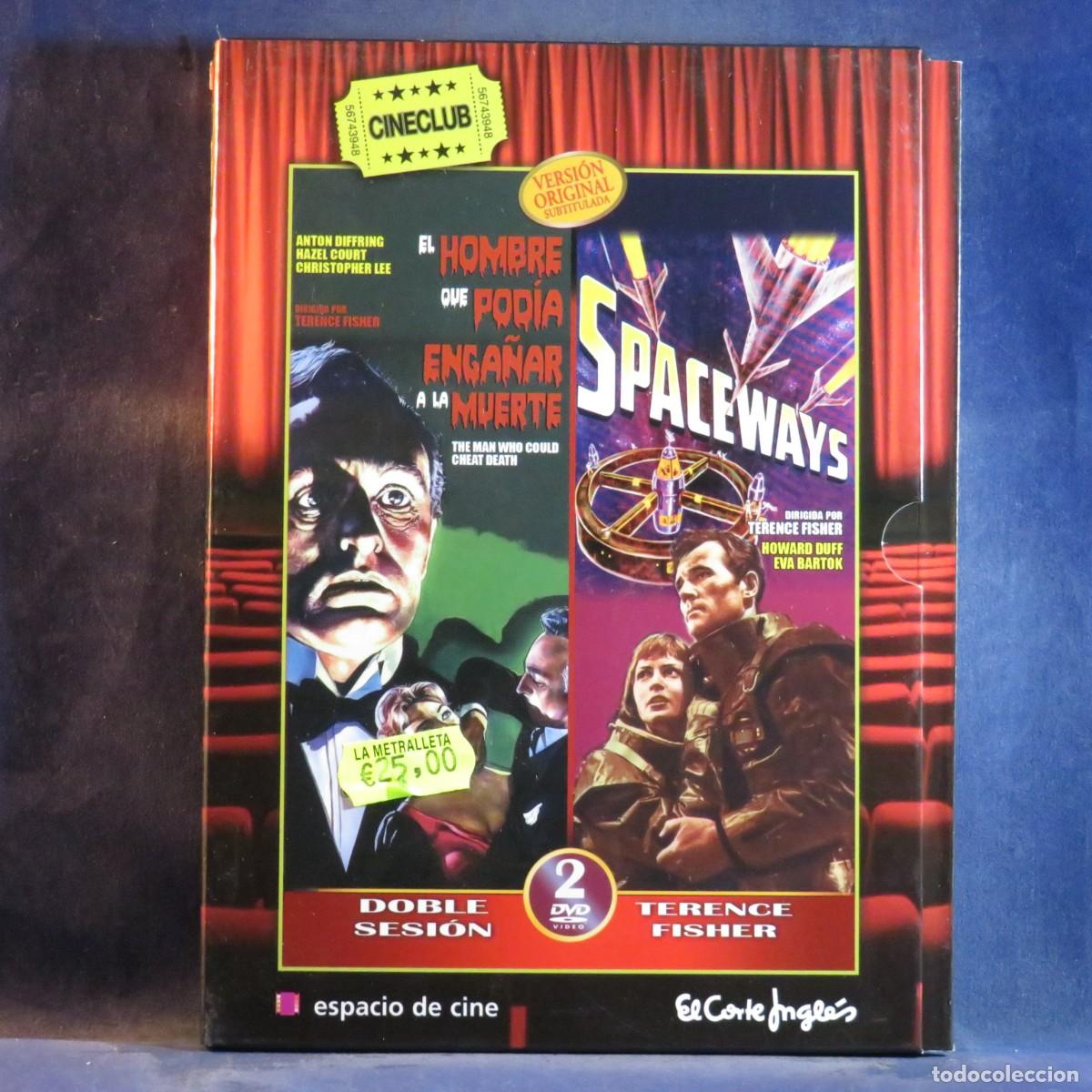 Cine: EL HOMBRE QUE POD&Iacute;A ENGA&Ntilde;AR A LA MUERTE / SPACEWAYS - 2 DVD