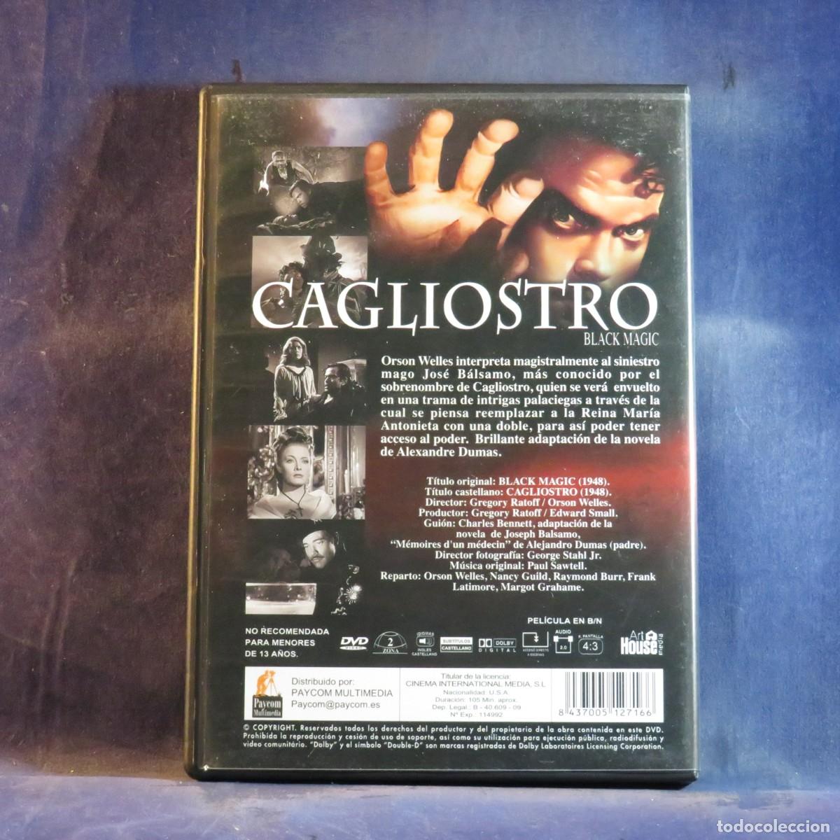 Cine: CAGLIOSTRO - DVD --- - Foto 2