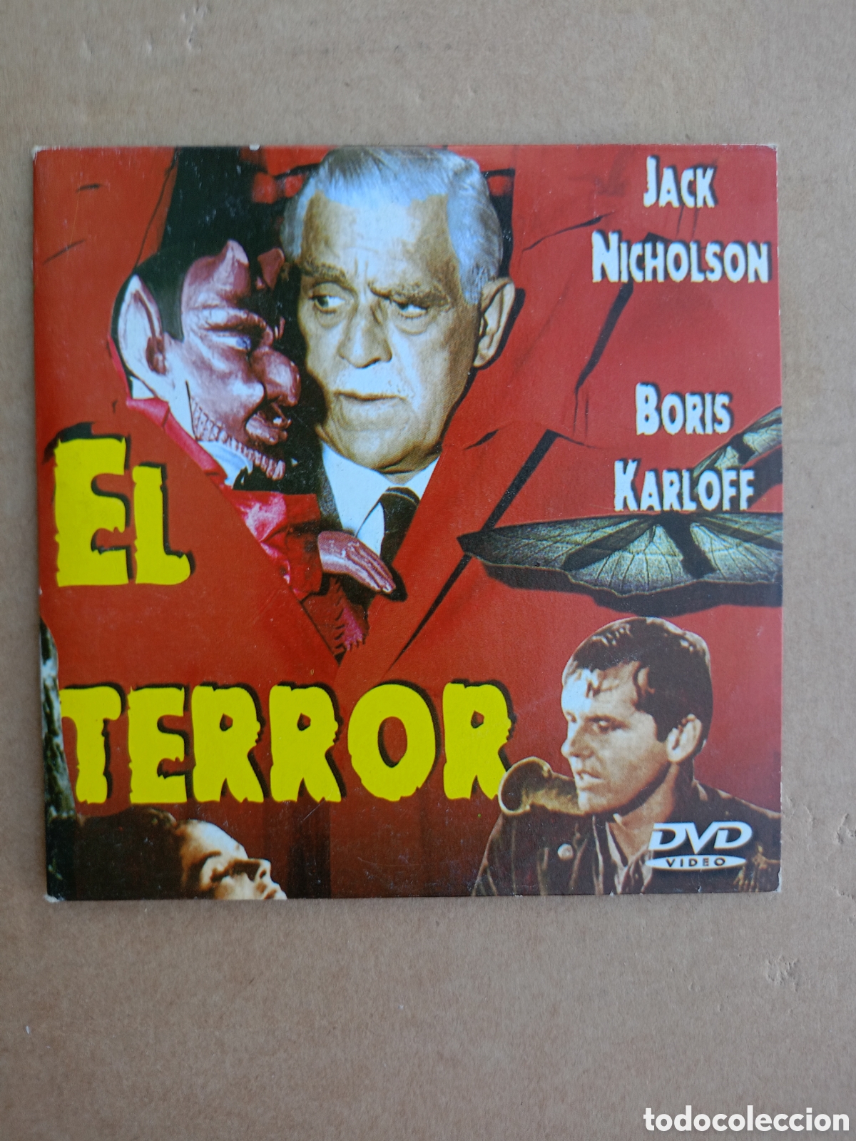 Kino: El terror. DVD Roger Corman. Jack Nicholson, Boris Karloff