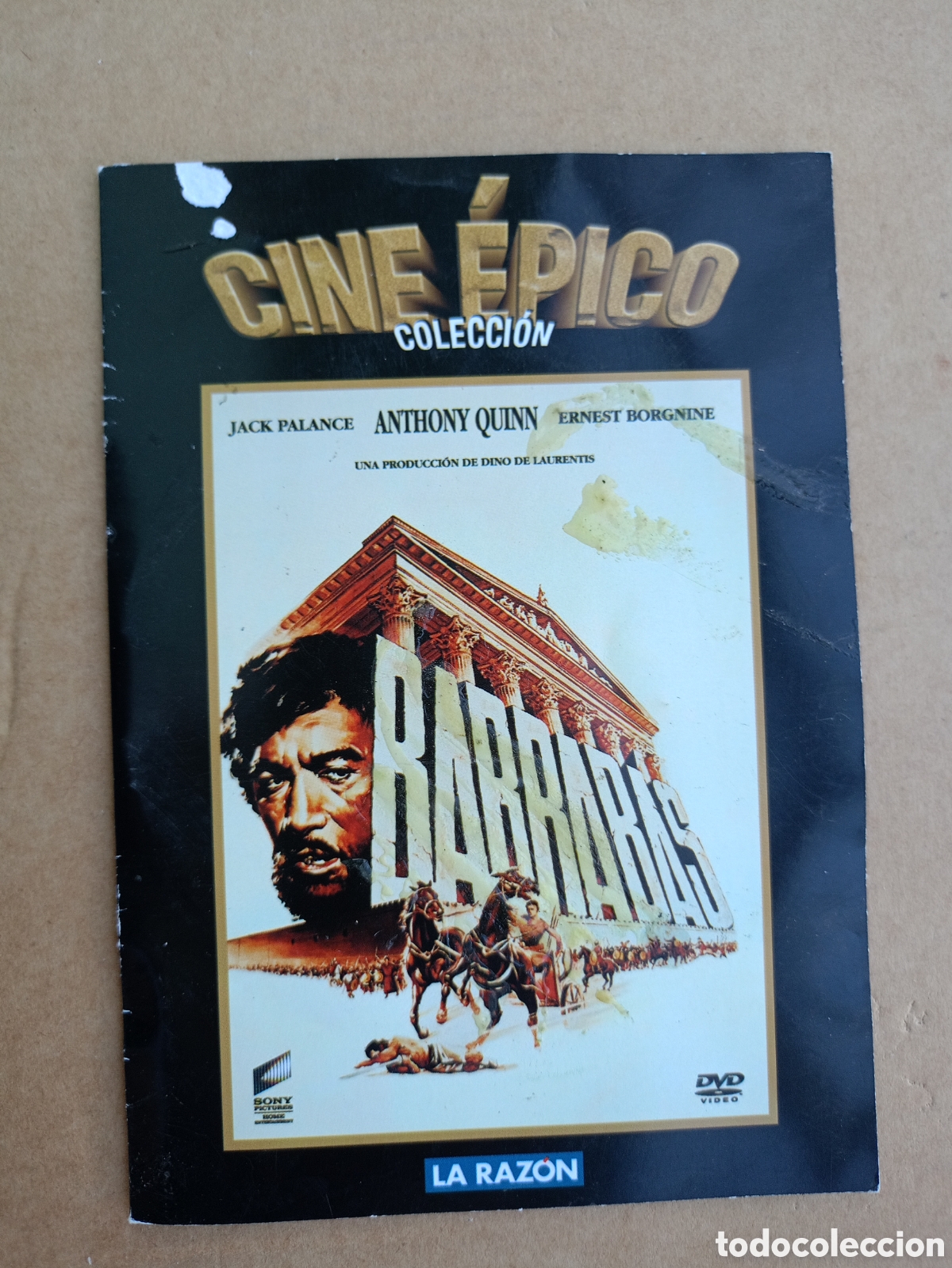 Cinema: Barrab&aacute;s - Cine &Eacute;pico - Richard Fleischer - Anthony Quinn - Silvana Mangano - DVD