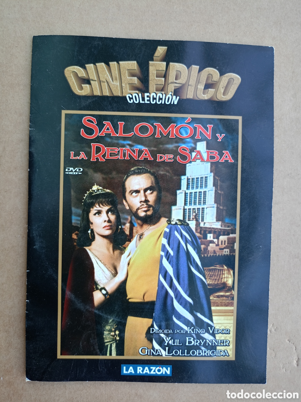 Cinema: SALOM&Oacute;N Y LA REINA DE SABA, con Gina Lollobr&iacute;gida. DVD.