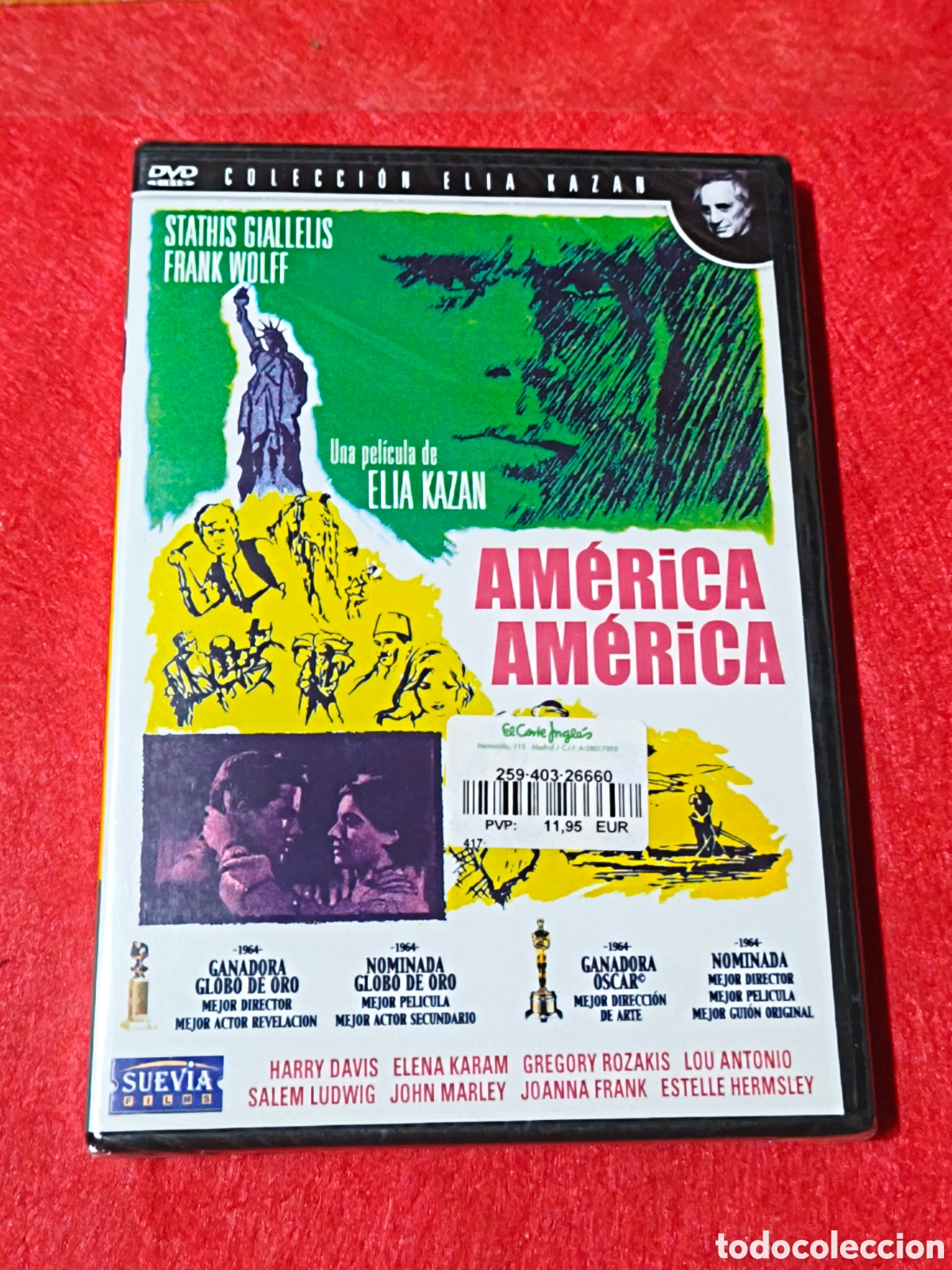 Cine: DVD AMERICA AMERICA ELIA KAZAN NUEVO PRECINTADO