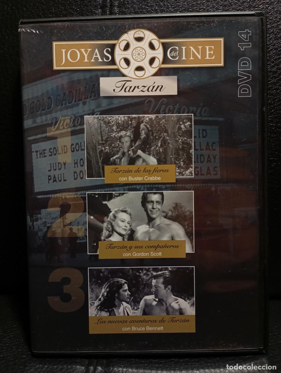 Cinema: TARZAN - DVD - JOYAS DEL CINE - BUSTER CRABBE - GORDON SCOTT - BRUCE BENNETTE