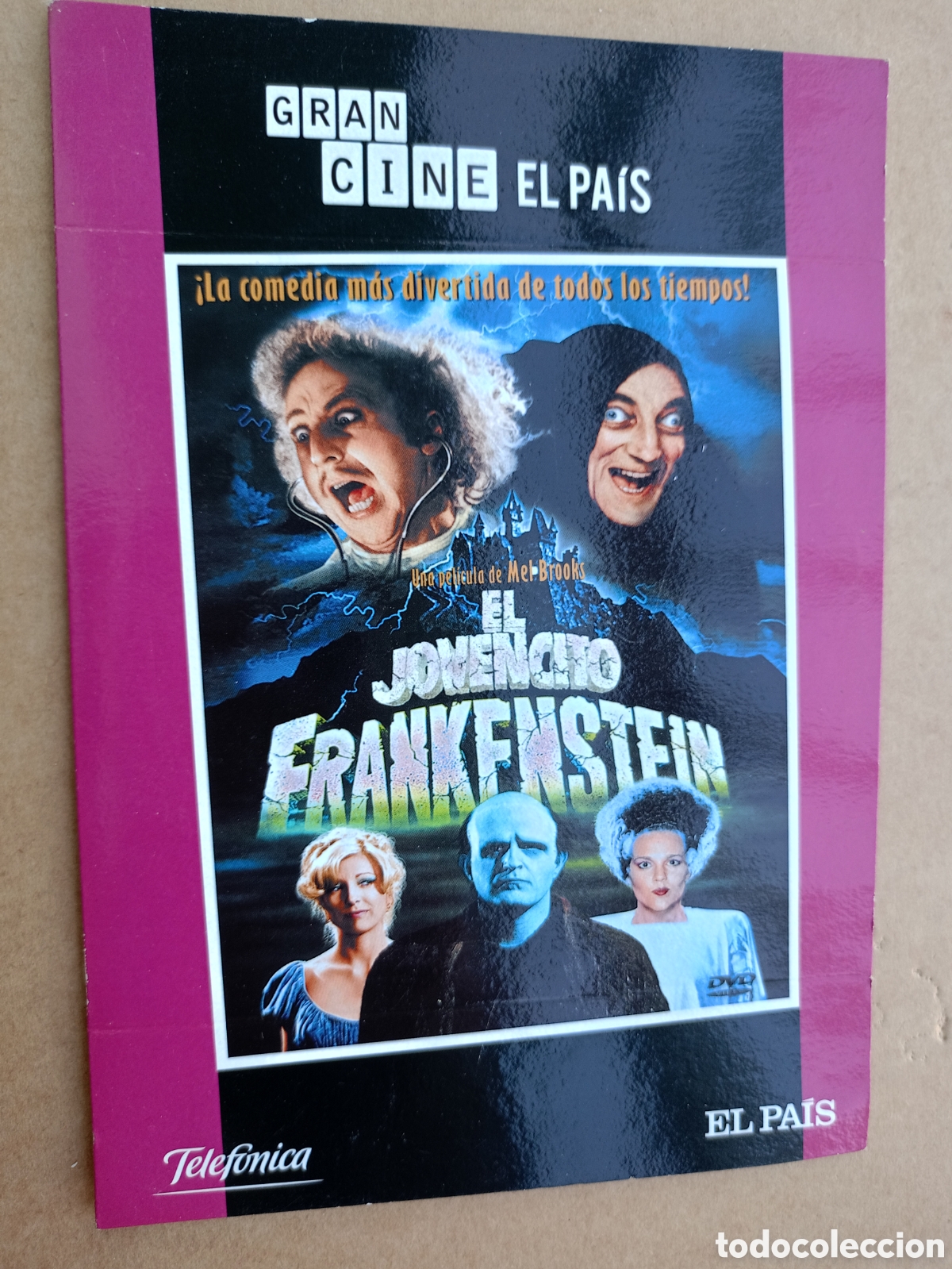 Cinema: El jovencito Frankenstein. DVD. Gran cine. El pa&iacute;s. Mel Brooks. Gene Wilder