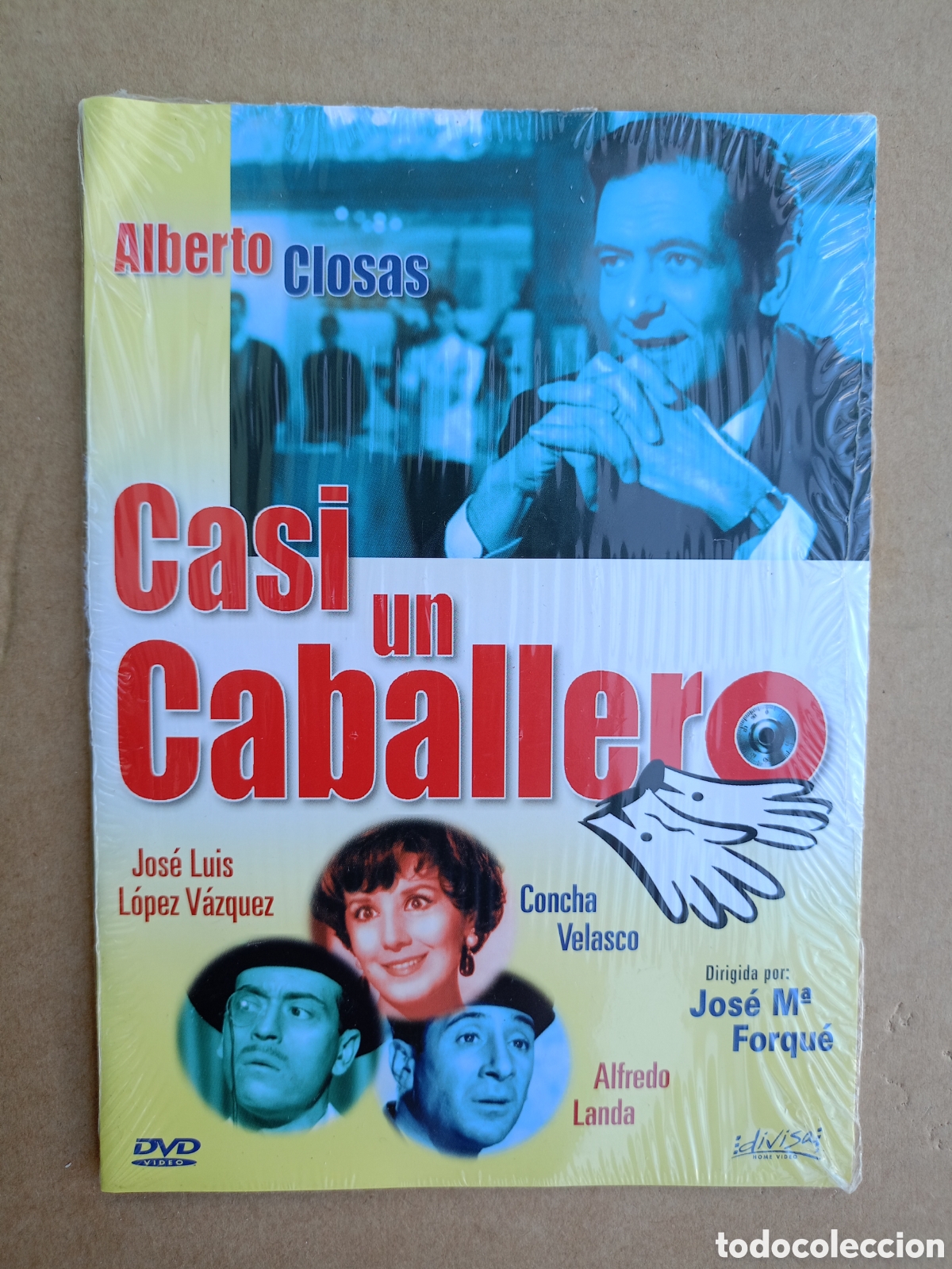 Cin&eacute;ma: DVD. CASI UN CABALLERO. JOS&Eacute; MAR&Iacute;A FORQU&Eacute; ALBERTO CLOSAS L&Oacute;PEZ V&Aacute;ZQUEZ.