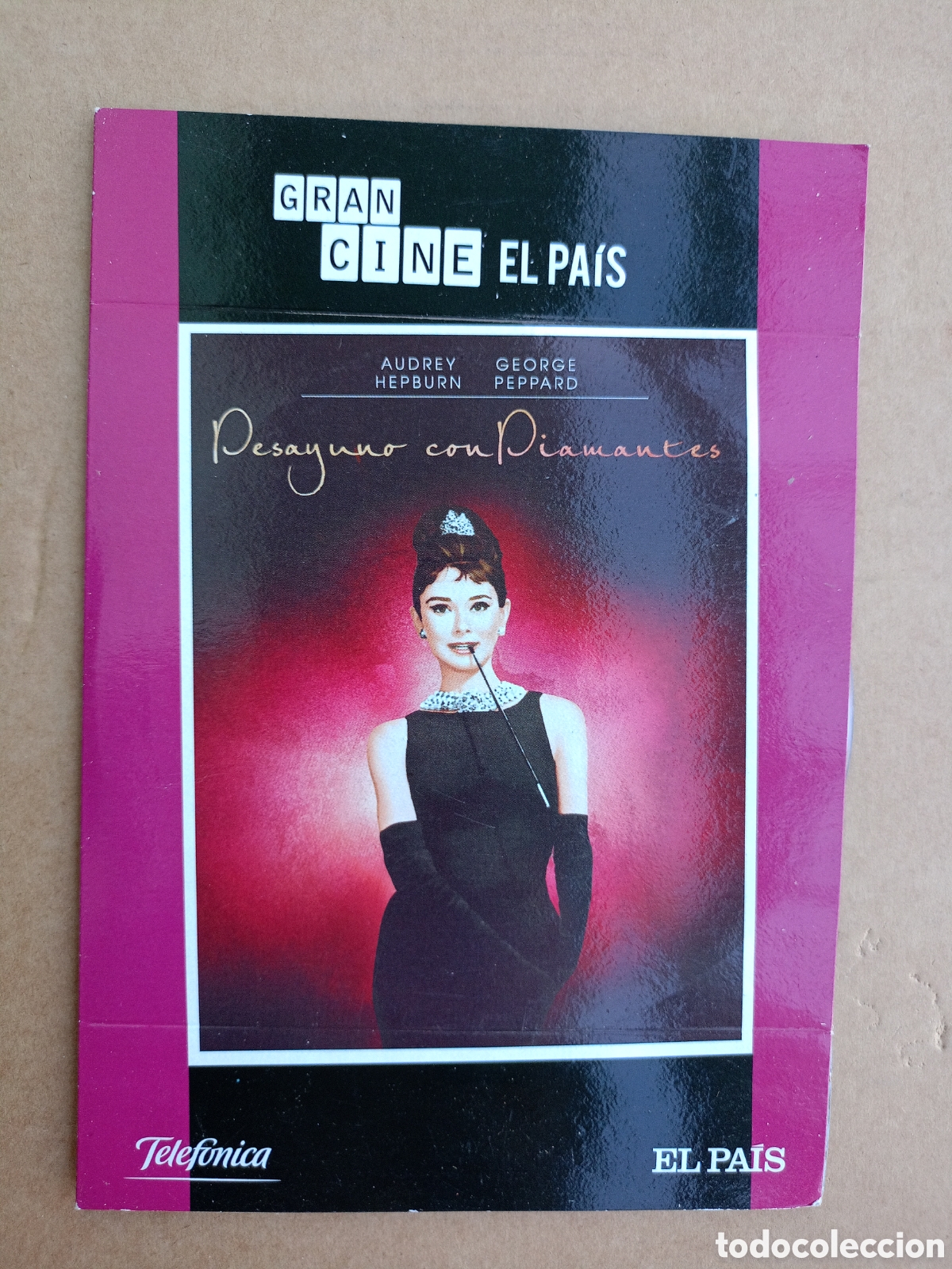 Cin&eacute;ma: DVD Desayuno Con Diamantes - Audrey Hepburn, George Peppard Gran Cine El Pais