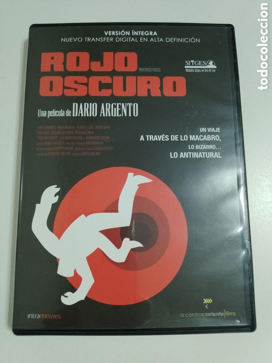 Cin&eacute;ma: ROJO OSCURO - DE DARIO ARGENTO - DVD