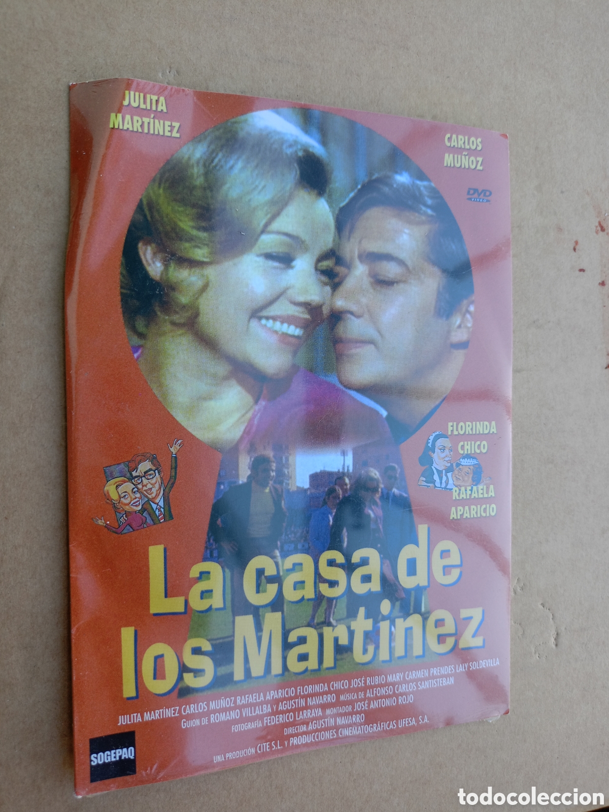 Cinema: PELICULA DVD LA CASA DE LOS MARTINEZ. FLORINDA CHICO RAFAELA APARICIO. LALY SOLDEVILLA. CARLOS MU&Ntilde;OZ