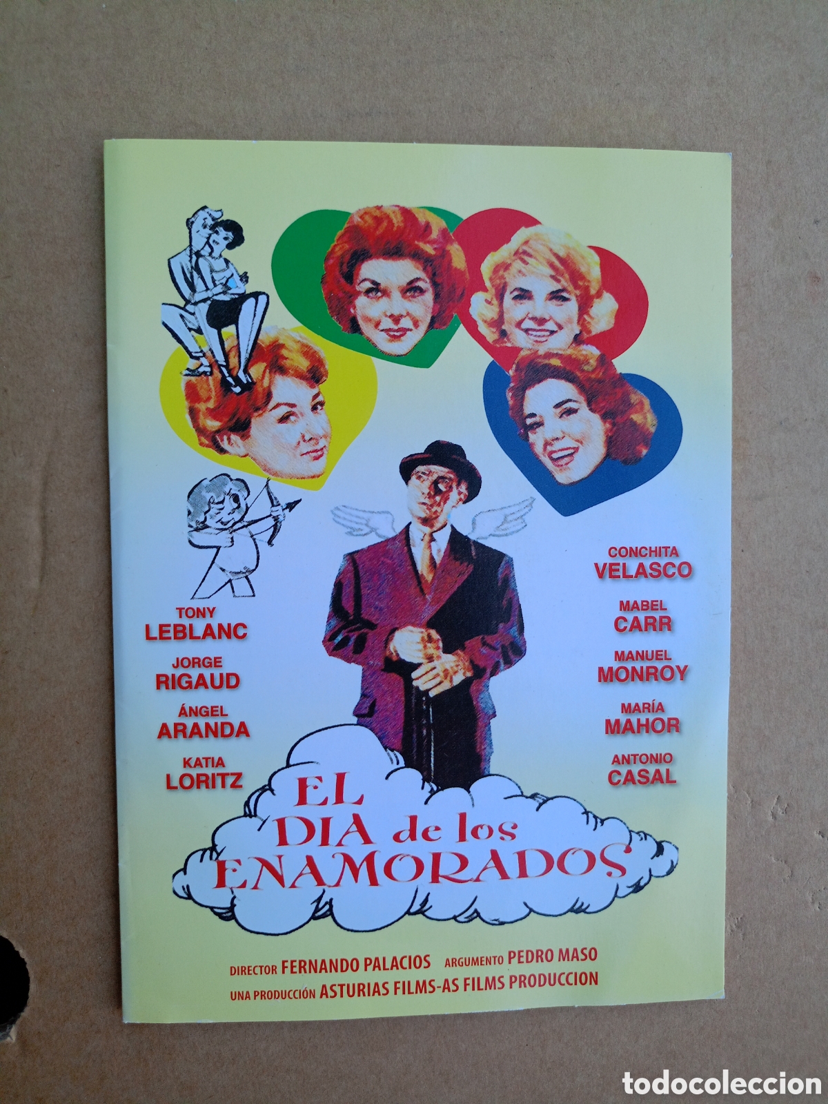 Cin&eacute;ma: PELICULA. DVD, EL D&Iacute;A DE LOS ENAMORADOS, TONY LEBLANC, CONCHITA VELASCO.