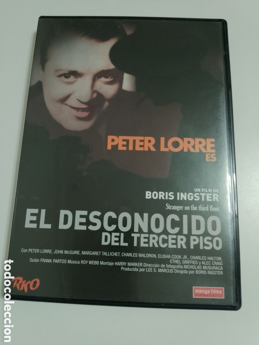 Cine: EL DESCONOCIDO DEL TERCER PISO - PETER LORRE - DVD