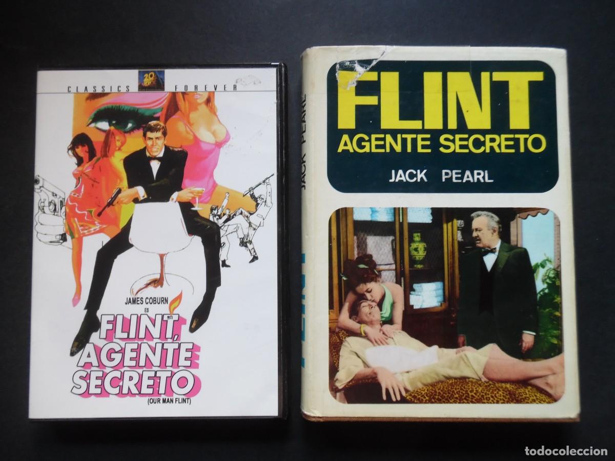Cine: Flint, Agente secreto: dvd de D. Mann con James Coburn + novela de Jack Pearl con 32 p. de fotos