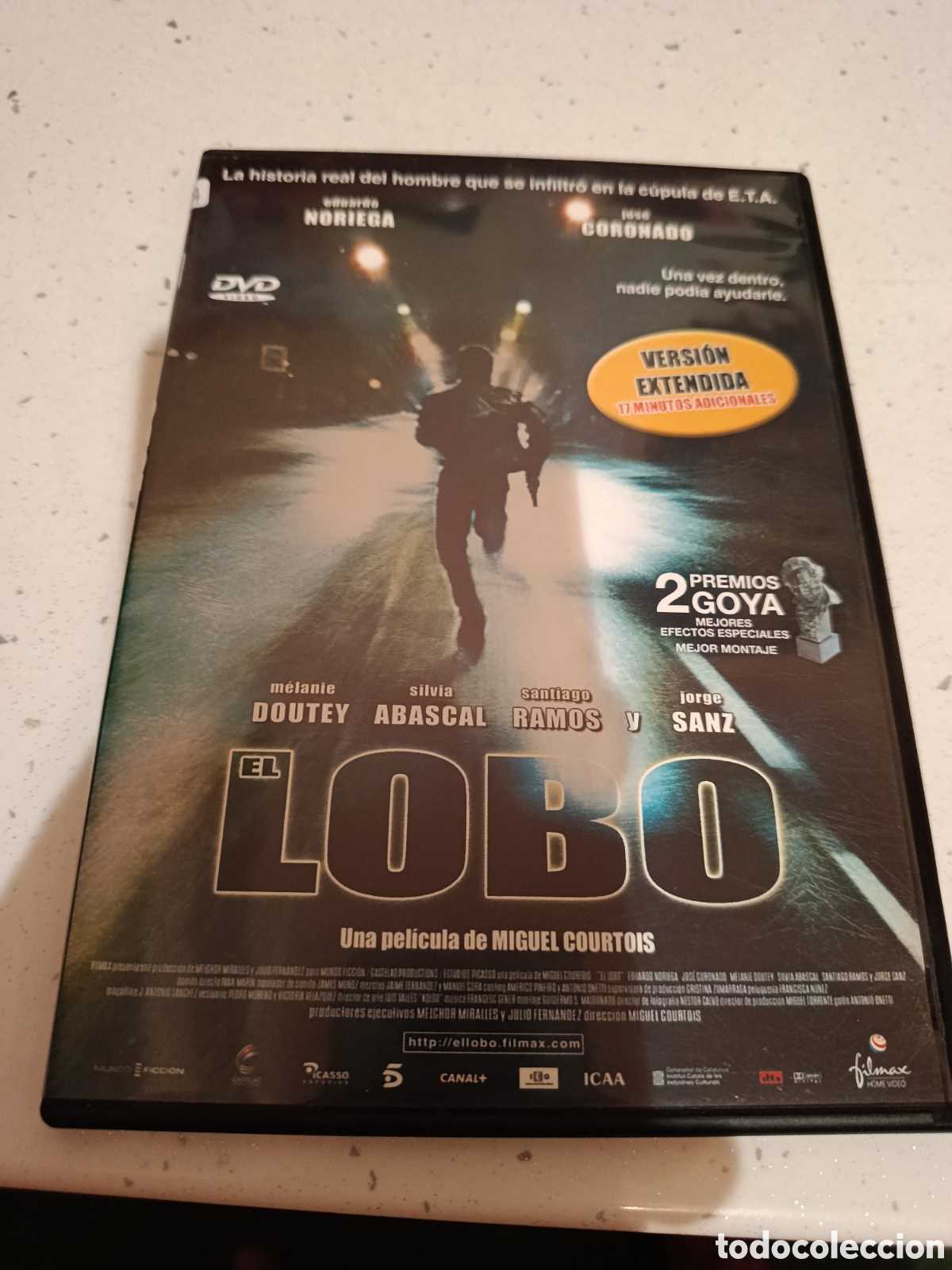 Cine: Dvd. El Lobo. Versi&oacute;n Extendida.