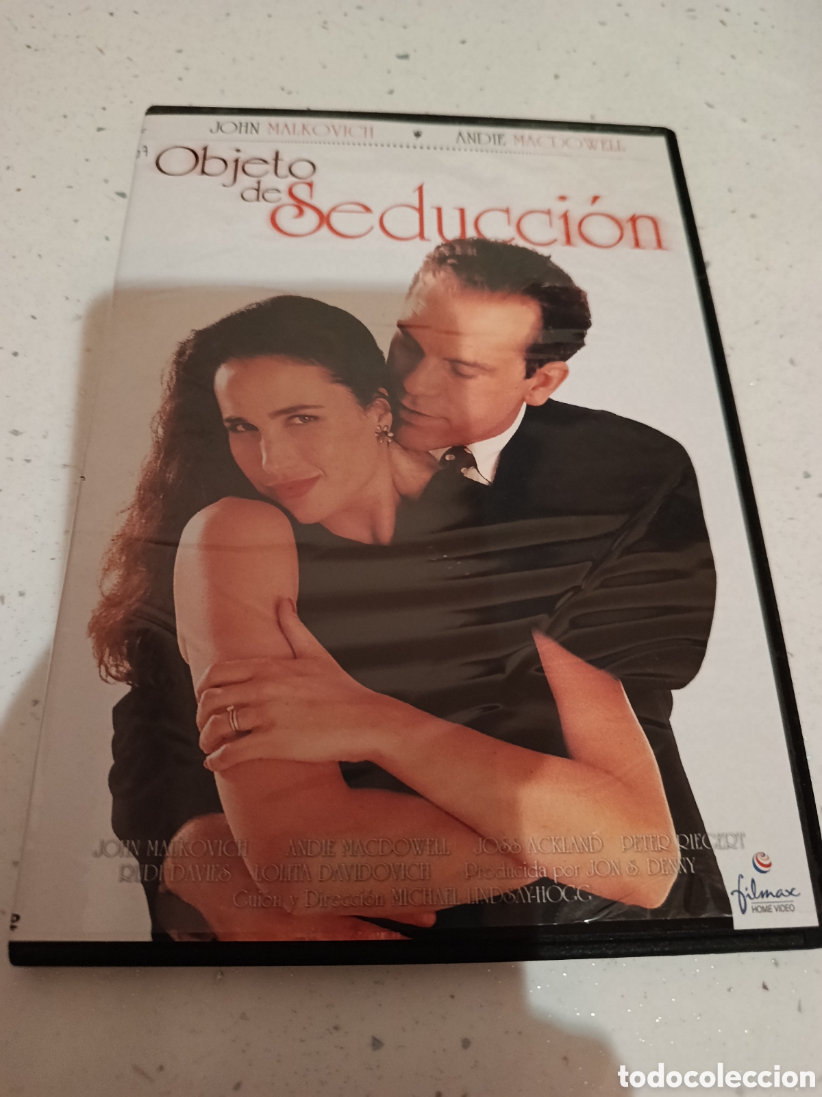 Cine: Dvd. Objeto de seducci&oacute;n. Con John Malcovich y Andie MacDowell.