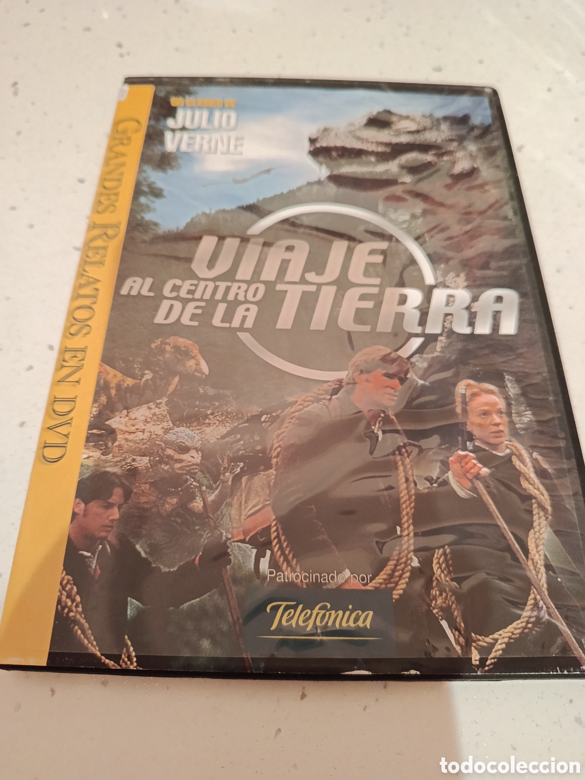 Cine: Dvd. Viaje al centro de la tierra.