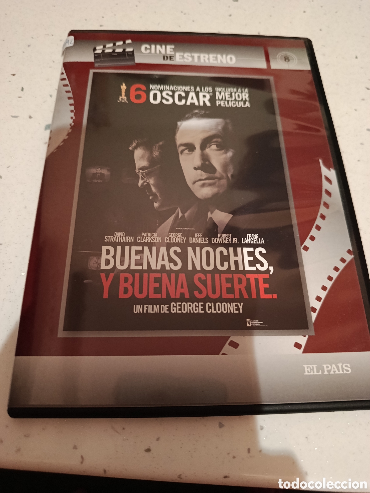 Cine: Dvd. Buenas noches y buena suerte.