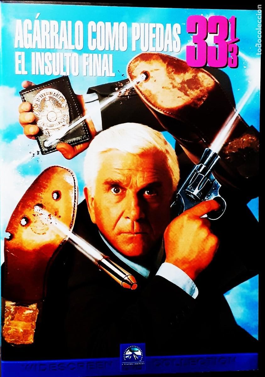 Cine: AGARRALO COMO PUEDAS 33, /1/ 3. EL INSULTO FINAL. DVD. COLECCION.