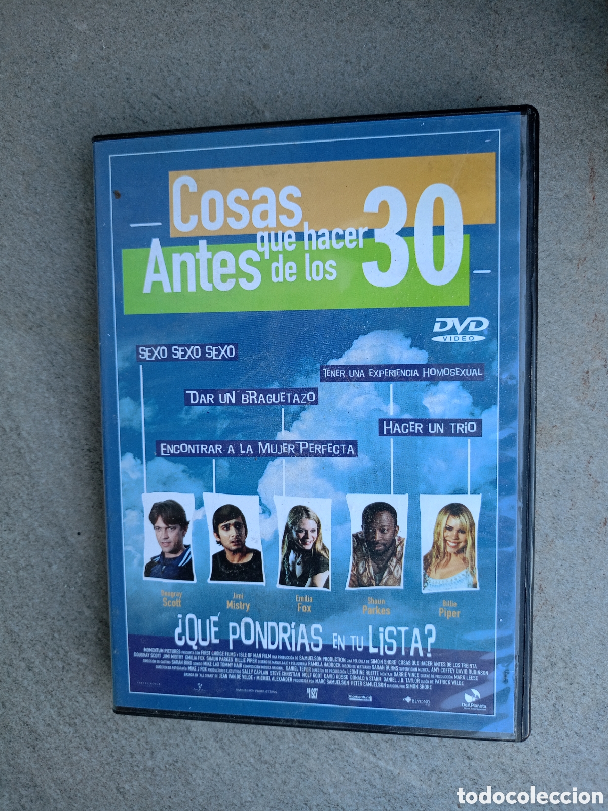 Cinema: Pelicula dvd cosas que hacer antes de los 30