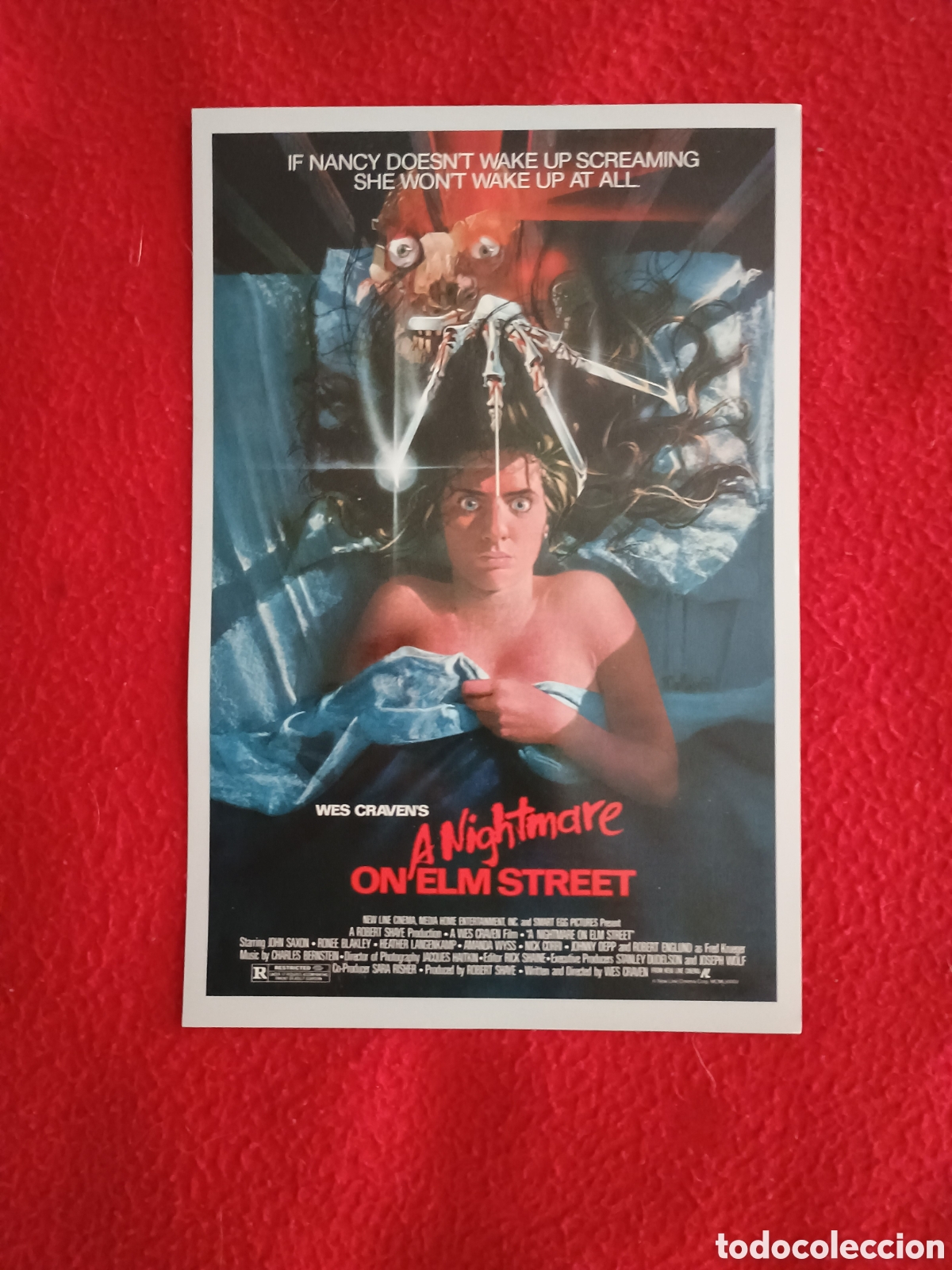 Cine: Folleto - pesadilla en elm street wes craven