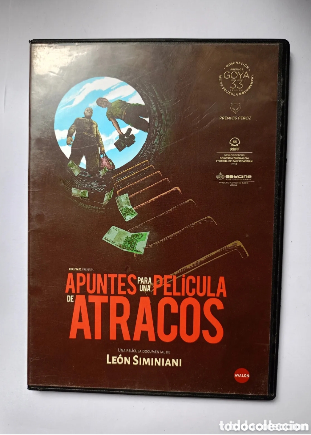 Cinema: Apuntes para una pel&iacute;cula de atracos dvd Le&oacute;n Siminiani