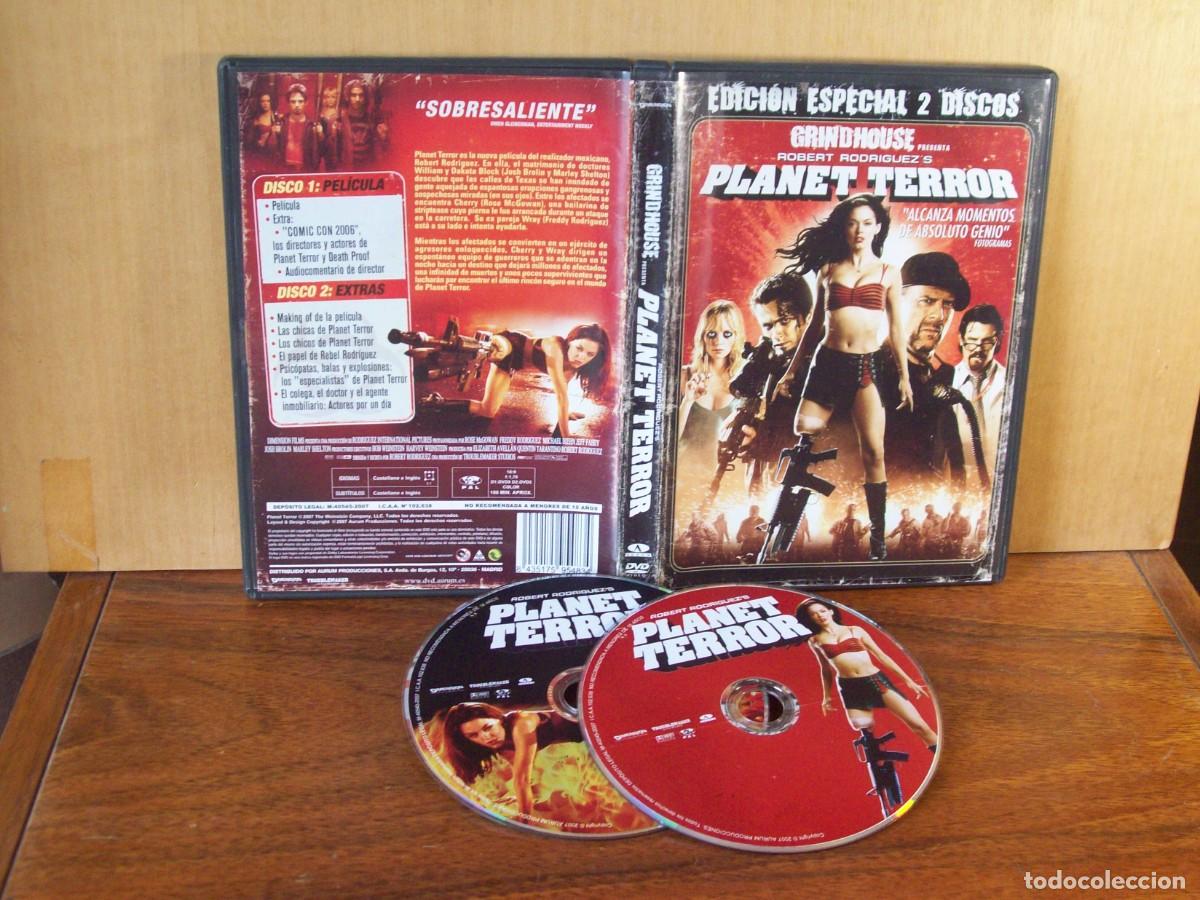 Cine: PLANET TERROR - ROSE McGOWAN - FTEDY RODRIGUEZ - MICHAEL BIEHN - DOBLE DVD