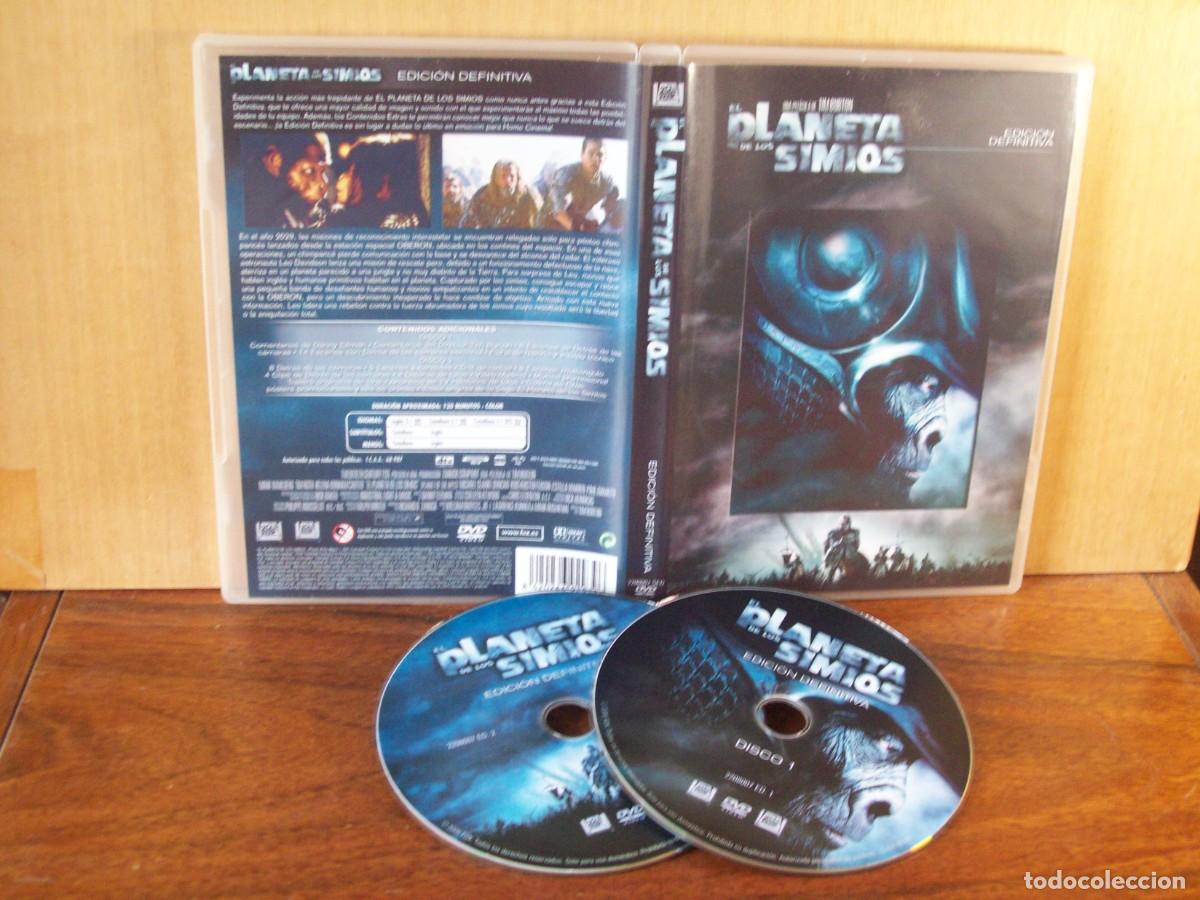 Cine: EL PLANETA DE LOS SIMIOS - MARK WALBERG - TIM ROTH - DOBLE DVD EDICION DEFINITIVA