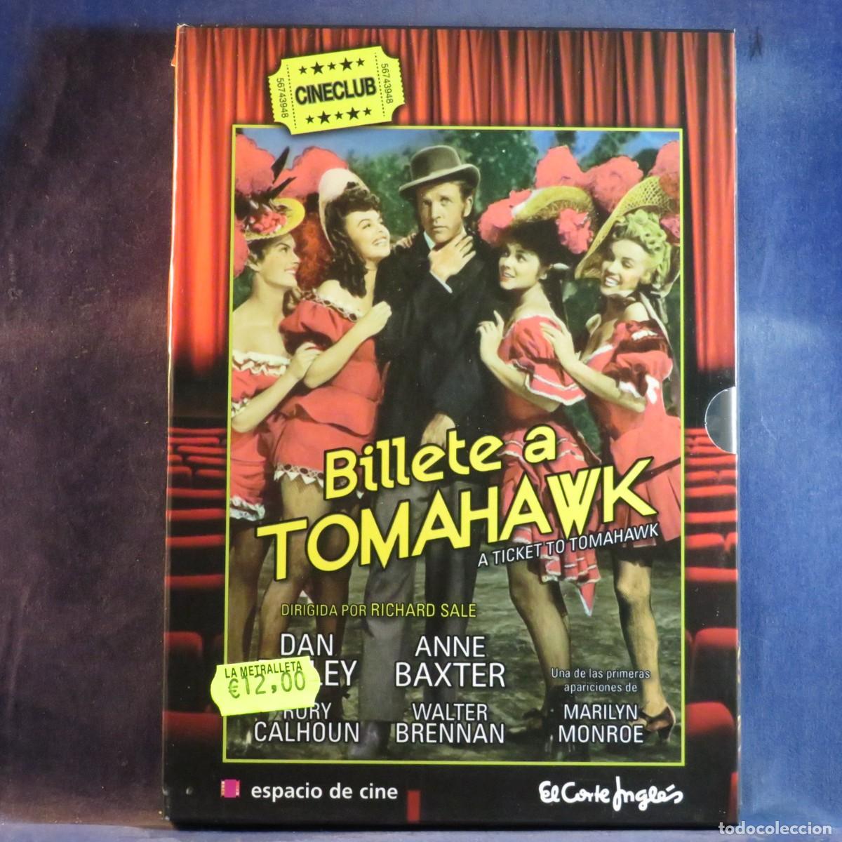 Cine: BILLETE A TOMAHAWK - DVD