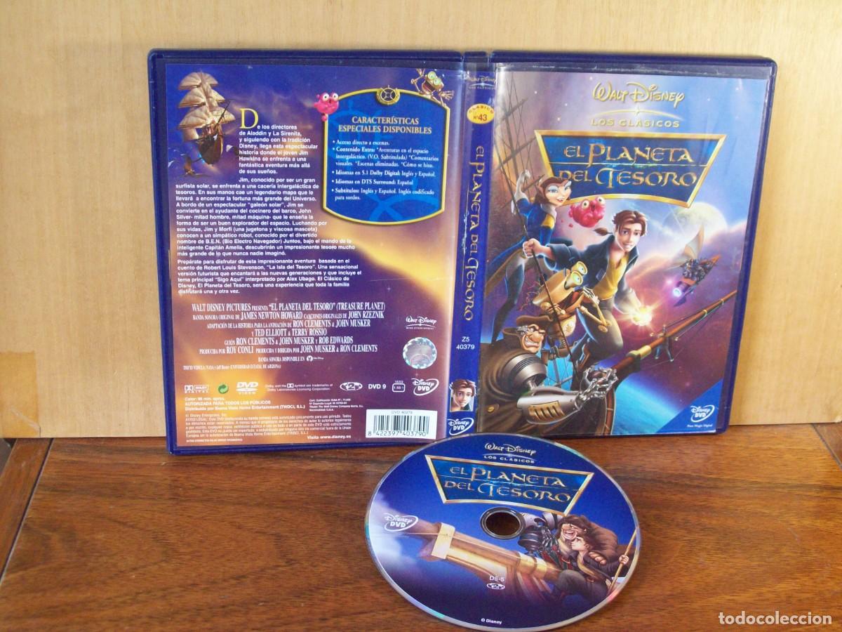 Cine: EL PLANETA DEL TESORO - DVD LOS CLASICOS DE WALT DISNEY