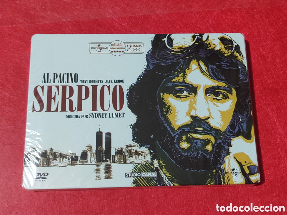 Cine: DVD SERPICO EDICION ESPECIAL EN CAJA METALICA