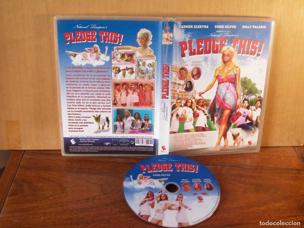 Cine: PLEDGF THIS - CARMEN ELEKTRA - PARIS HILTON - HOLLY VALANCE - DVD