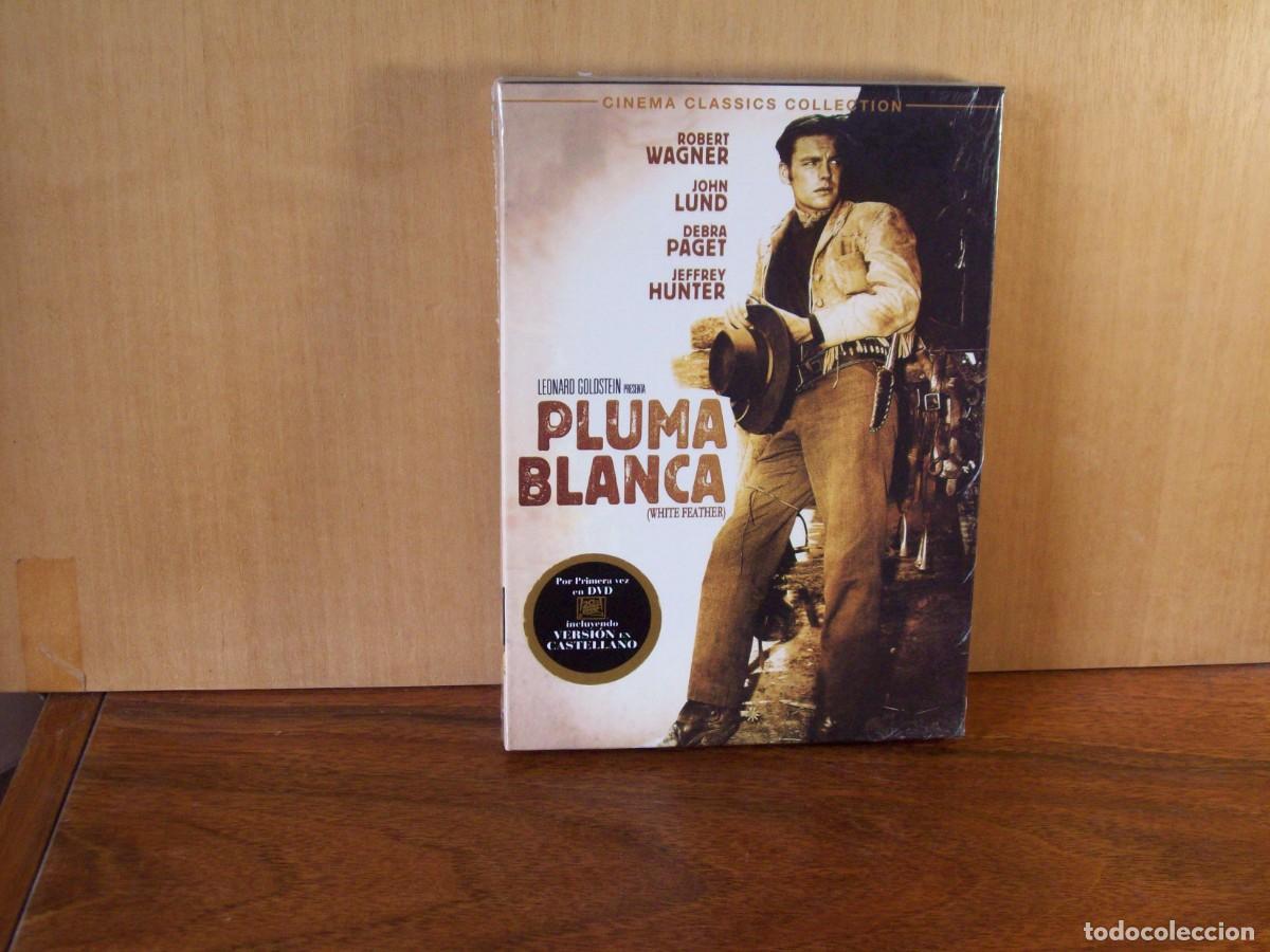 Cine: PLUMA BLANCA - ROBERT WAGNER - JOHN LUND - JEFFREY HUNTER - DVD NUEVO PRECINTADO