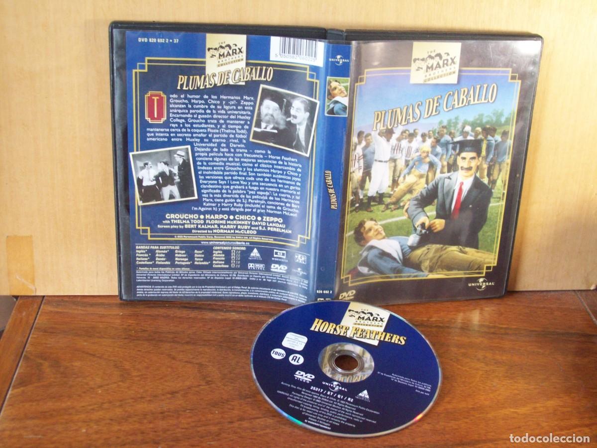 Cine: PLUMAS DE CABALLO - LOS HERMANOS MARX COLLECTION - DVD EN BLANCO Y NEGRO