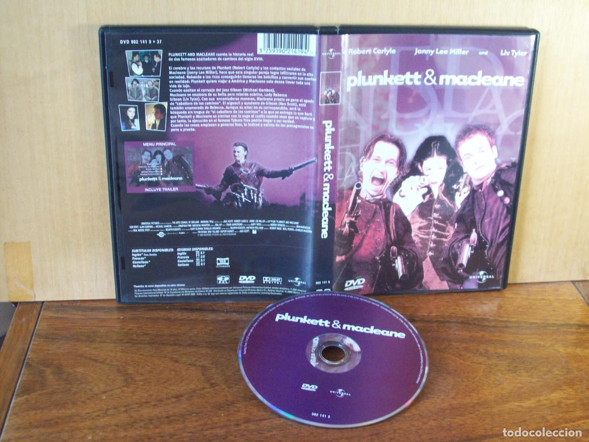 Cine: PLUNKETT & MACLEANE - ROBERT CARLYLE - JOHNNY LEE MILLER AND LIV TYLER - DVD