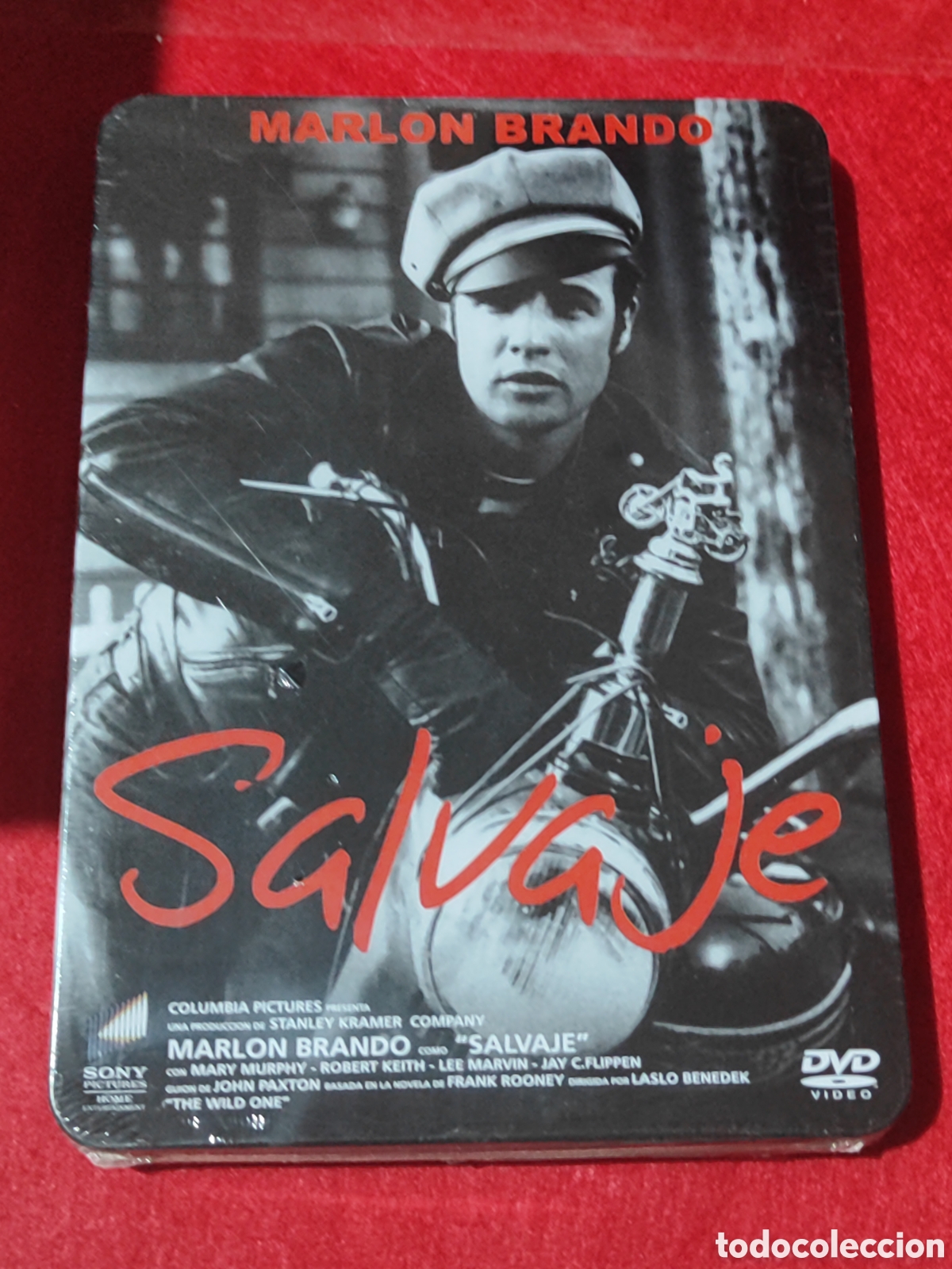 Cine: DVD SALVAJE CAJA METALICA MARLON BRANDO PRECINTADO